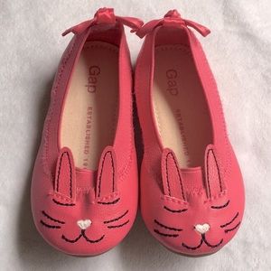 Bunny Face Ballet Flats